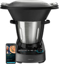Cecotec Mambo 11090 Küchenmaschine, 1600W, 37 Funktionen, App-Steuerung, Edelstahl, 3,3L, inklusive Rezeptbuch