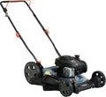 SENIX Benzin-Rasenmäher 53 cm mit 140ccm 4-Takt Motor, Mulch- und Seitenauswurf, 6-fache Höhenverstellung